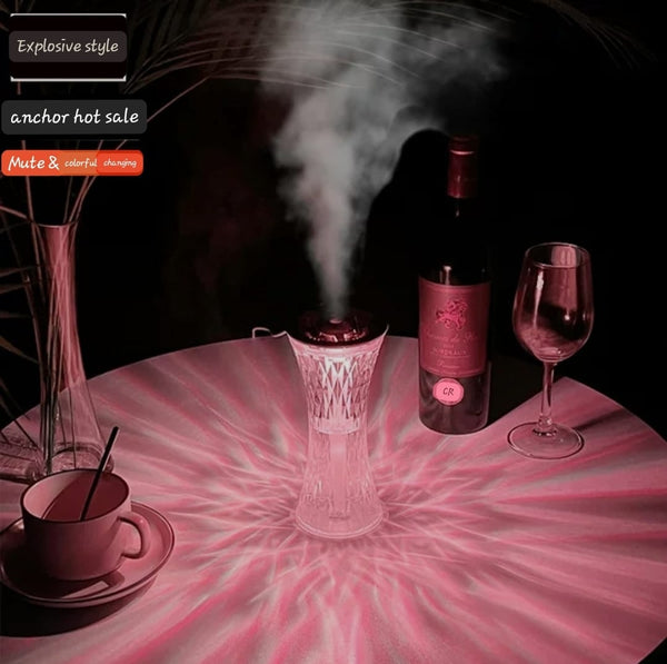 Humidifier LED Touch Lamp - Vase