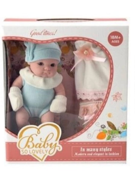 Baby Doll Play Set - Blue