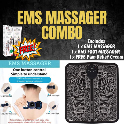 EMS Massager Combo