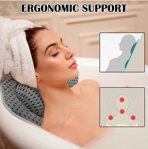 4D Luxury Bath and Spa Pillow