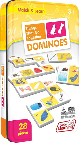 Match and Learn Dominoes - Things that go together