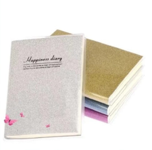 Glitter Pocket Notebooks - Pack of 12