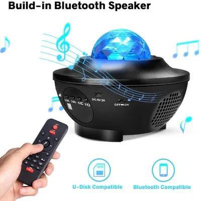 Galaxy Projector with Built in Speaker