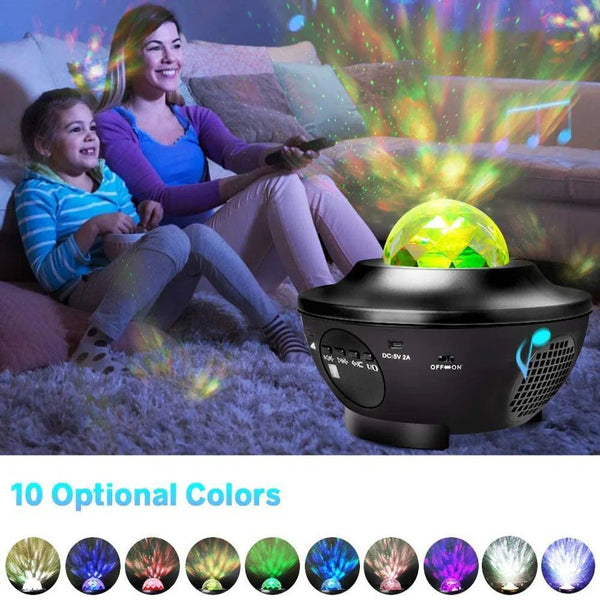 Galaxy Projector with Built in Speaker