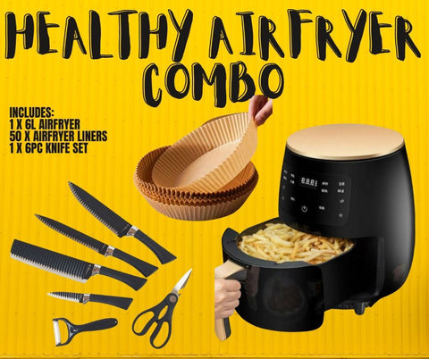 Healthy Airfryer Combo - 6 Litre