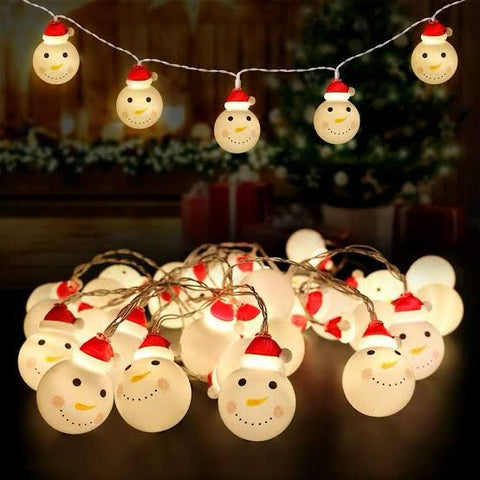 Snowman Christmas String Light