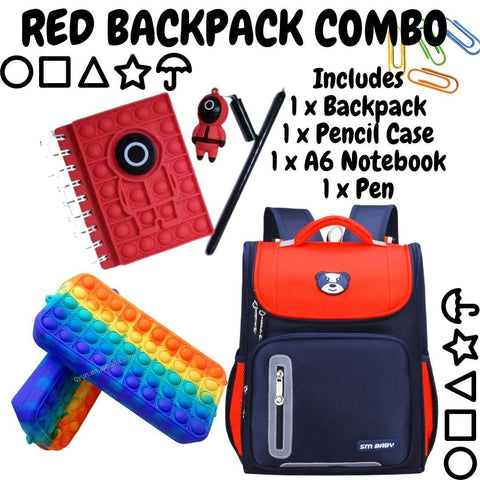 Backpack Combo Red