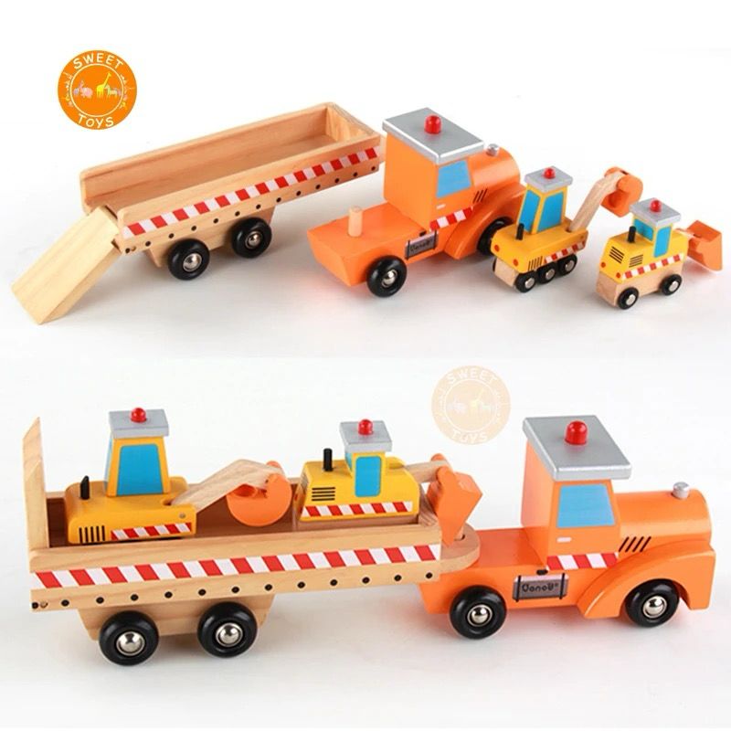 Wooden Construction Vehicle – Elevation