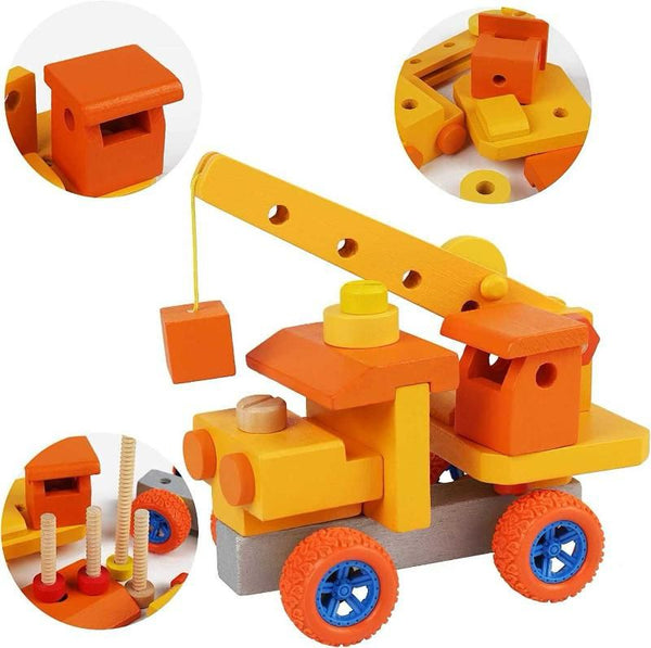 Wooden Construction Vehicle - Build Set