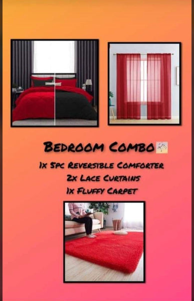 Reversible Comforter Bedroom Combo