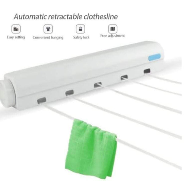 Automatic Retractable Clothes Line - 5 Lines