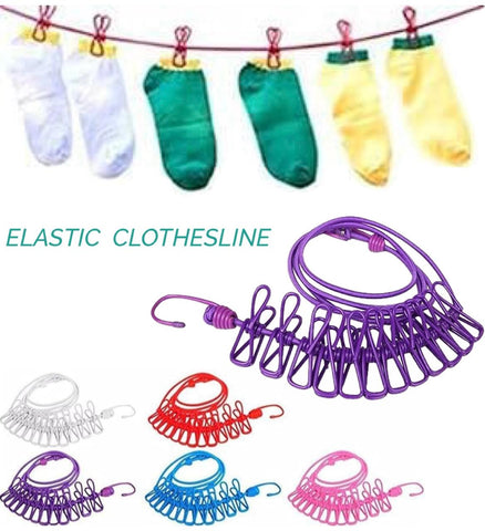 Elastic Clothes Line