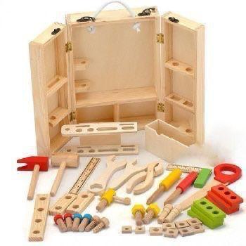 Kiddies Wooden Toolbox
