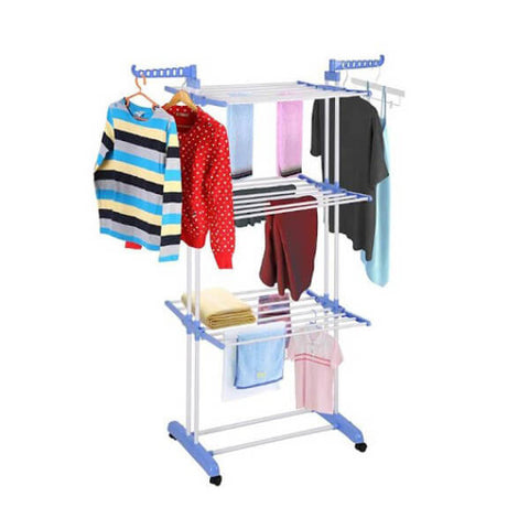 Foldable 3 Layer Laundry Rack