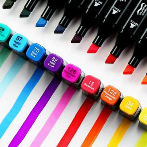 Standard Touch Marker Pen and Highlighters - 36 Piece
