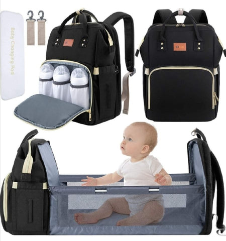 Baby Diaper Bag and Bed Backpack