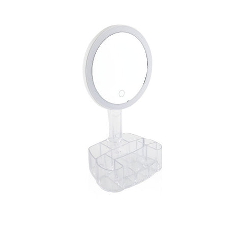 Cosmetic Mirror with Make-up Holder