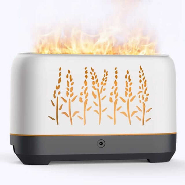 Portable LED Magic Fire Heating Humidifier