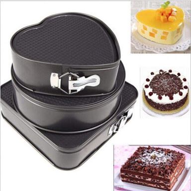 Cake Baking Pans - Set of 3