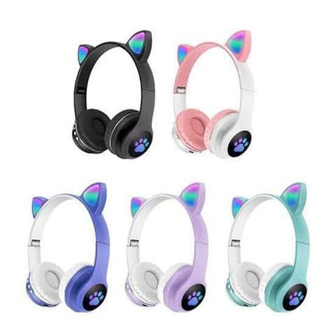 Bluetooth Wireless Headphones - Cat Ears