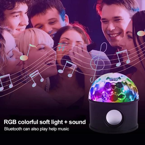 Magic Ball Crystal LED Bluetooth Light Speaker