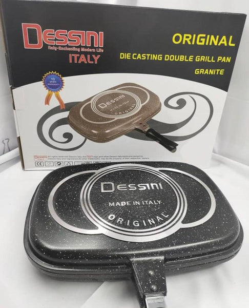 Dessini Die Cast Double Sided Grill pan