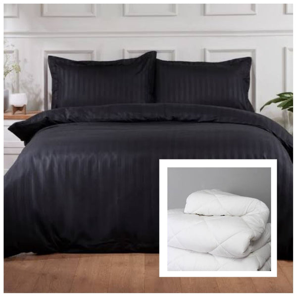 Quality Duvet Cover Set with Inner - 6 Piece