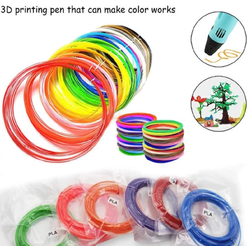 3D Pen Filament Refill - 10 Piece