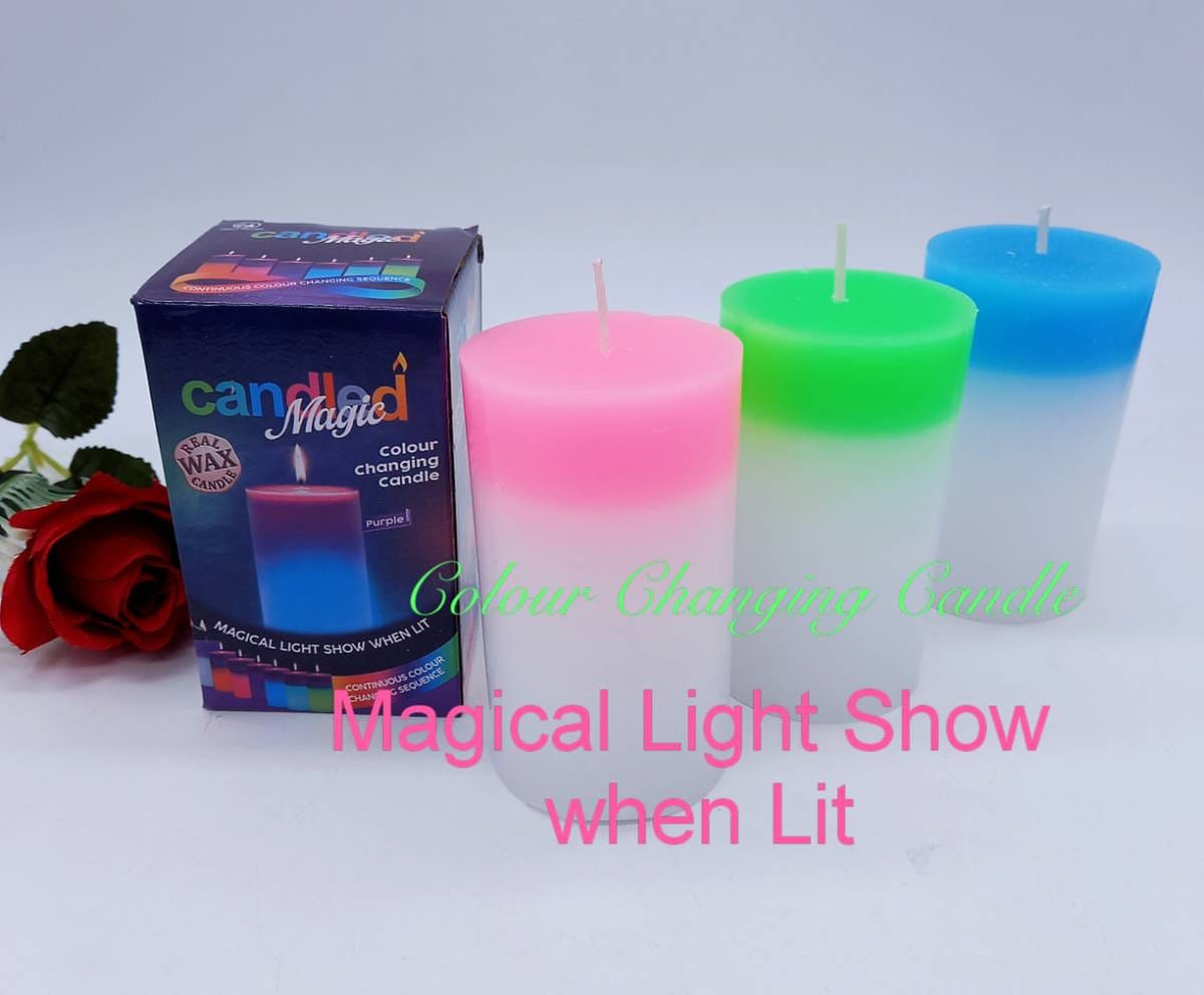Magic Colour Changing Candles Elevation