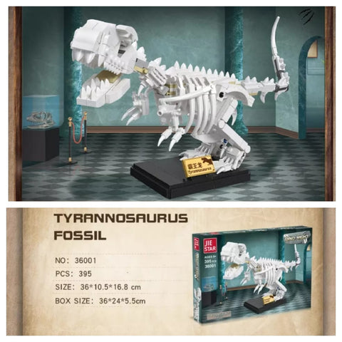 Dinosaur Fossil Building Block Set - Tyrannosaurus Rex