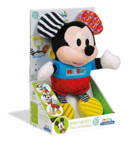 Disney Baby Mickey Basic Plush Activity Toy