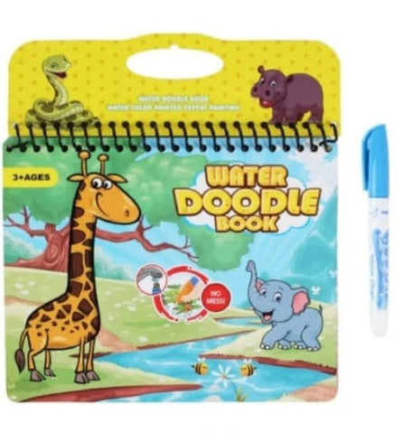 Water Doodle Colouring Book - Reusable