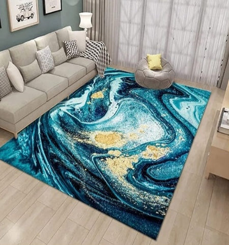 3D Carpets - Tones of Blue