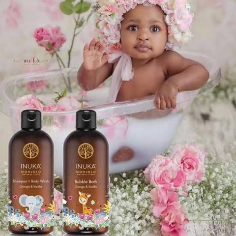Mohlolo Shampoo and Bubble Bath for Kids