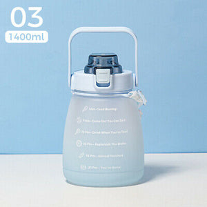 1.4 Litre Chubby Motivational Water Bottle