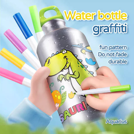 Color your own Water Bottle