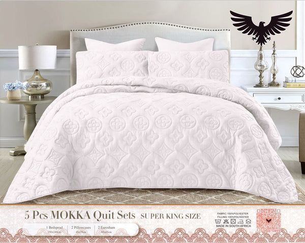 Mokka Quilt Set Super King - 5 Piece