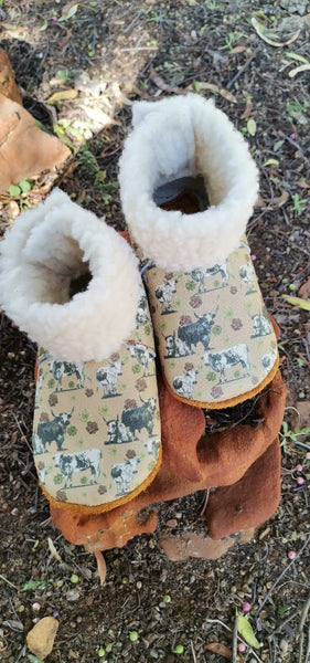 Baby Booties - Genuine Leather