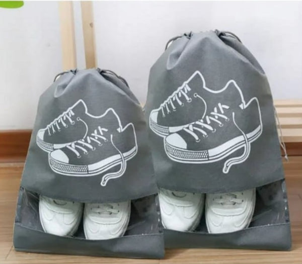 Drawstring Shoe Storage Bag - 5 Piece