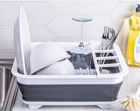 Collapsible Silicone Dish Rack