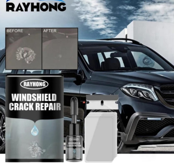 DIY Windshield Crack Repair Kit