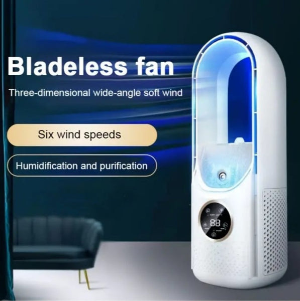 Bladeless Desk Fan Humidifier