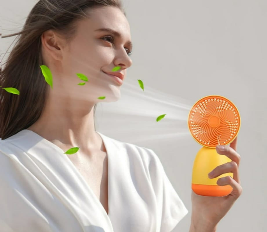 Handheld Mini Desk Fan – Elevation