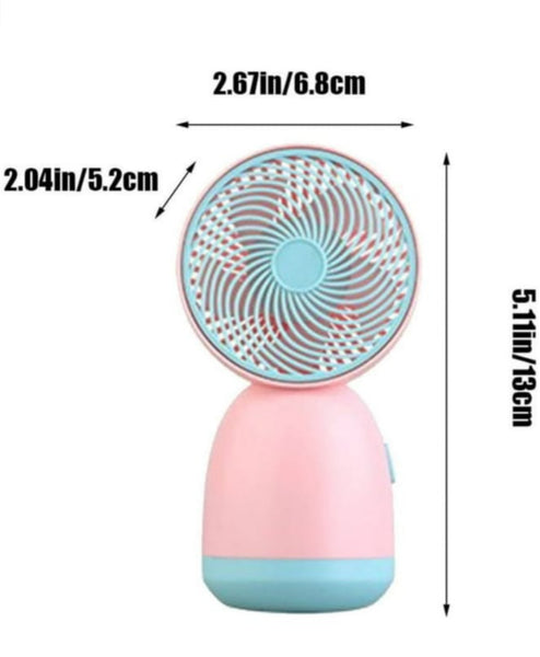 Handheld Mini Desk Fan