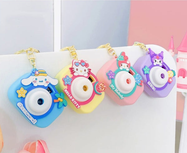 Girls Projection Key Chain