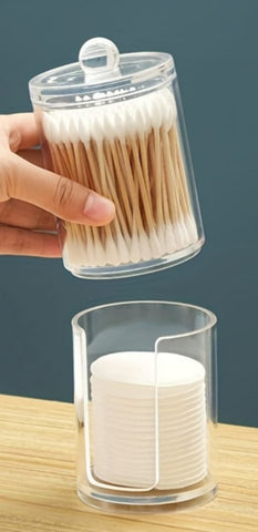 2 Layer Cotton Swabs Holder