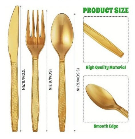 Plastic Cutlery Set