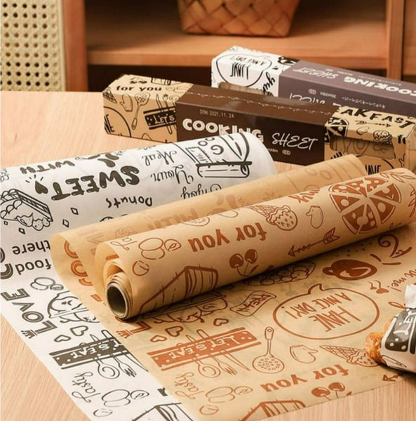 Printed Parchment Paper