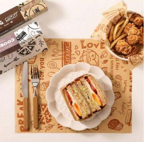 Printed Parchment Paper