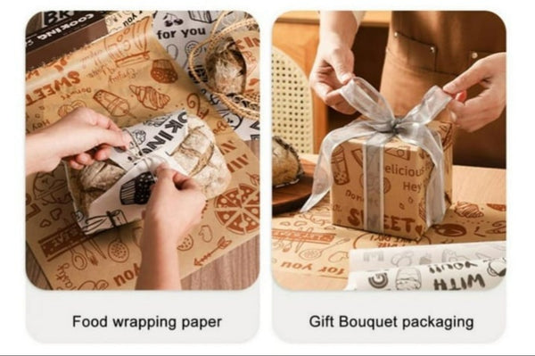 Printed Parchment Paper